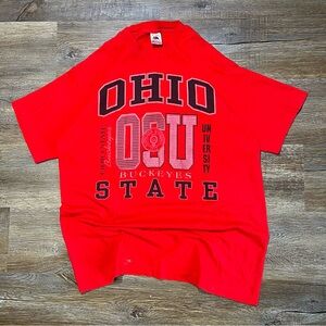 Vintage 90s Single Stitch NCAA Ohio State T Shirt